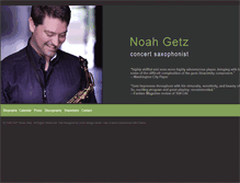 Tablet Screenshot of noahgetz.com